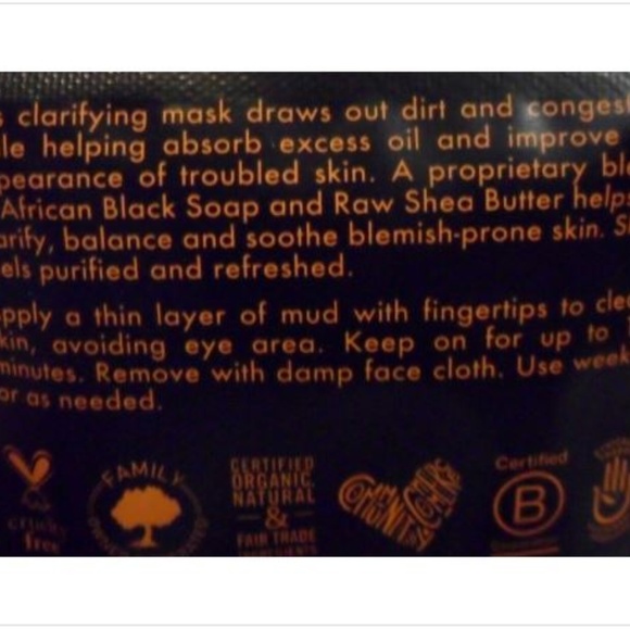 4 Shea Moisture African Black Soap Clarifying Mask - Picture 5 of 5